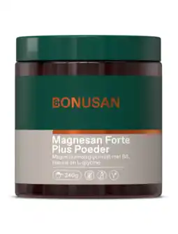 De Online Drogist Bonusan magnesan forte plus poeder 240gr aanbieding