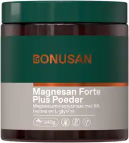 De Online Drogist Bonusan magnesan forte plus poeder 240gr aanbieding