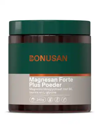 De Online Drogist Bonusan magnesan forte plus poeder 240gr aanbieding