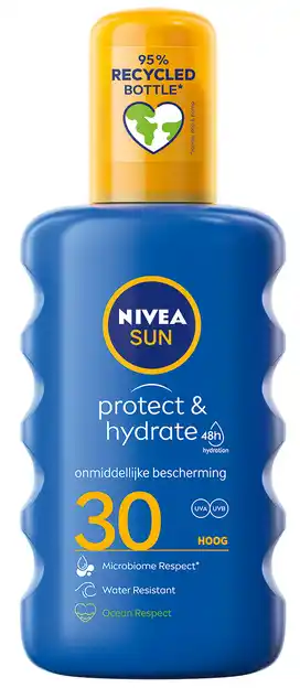 De Online Drogist Nivea sun protect & hydrate zonnespray spf30 200ml aanbieding