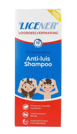De Online Drogist Licener anti-luis shampoo voordeelverpakking 200ml aanbieding