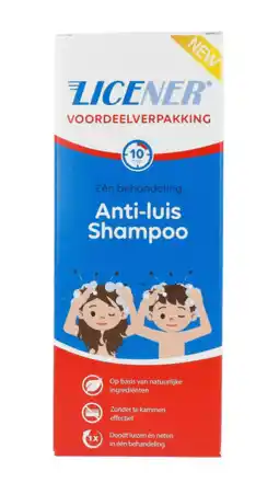 De Online Drogist Licener anti-luis shampoo voordeelverpakking 200ml aanbieding