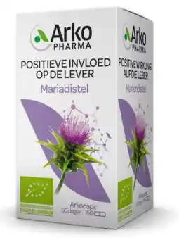 De Online Drogist Arkocaps mariadistel capsules 150cp aanbieding