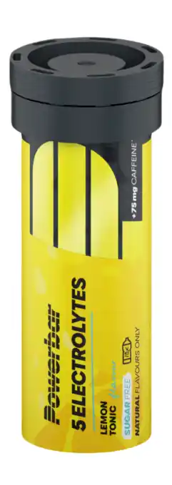 De Online Drogist Powerbar 5 electrolytes lemon tonic boost bruistabletten 10tb aanbieding