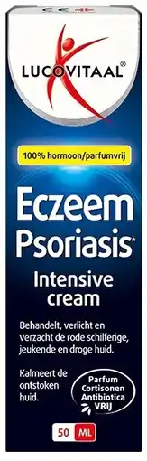 De Online Drogist Lucovitaal eczeem psoriasis intensive cream 50ml aanbieding