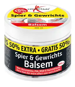 De Online Drogist Lucovitaal spier & gewrichtsbalsem 300ml aanbieding