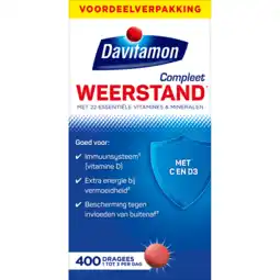De Online Drogist Davitamon compleet weerstand dragees 400st aanbieding