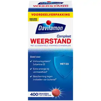 De Online Drogist Davitamon compleet weerstand dragees 400st aanbieding