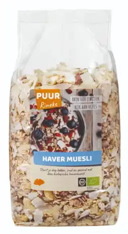 De Online Drogist Puur rineke haver muesli 750gr aanbieding
