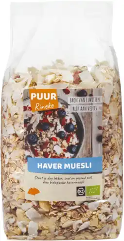 De Online Drogist Puur rineke haver muesli 750gr aanbieding