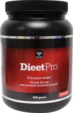 De Online Drogist Dieetpro shake - aardbei 500gr aanbieding