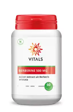 De Online Drogist Vitals berberine 500mg capsules 60cp aanbieding