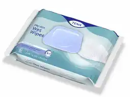 De Online Drogist Tena wet wipe met dispenser 48st aanbieding