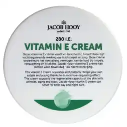 De Online Drogist Jacob hooy vitamine e crème 140ml aanbieding