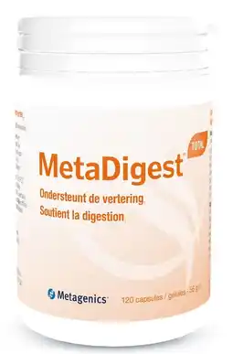 De Online Drogist Metagenics metadigest total capsules 120cp aanbieding