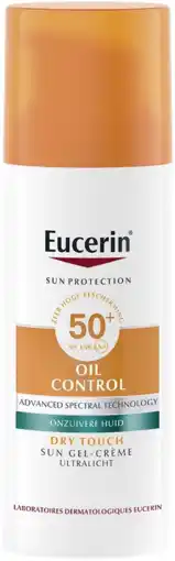 De Online Drogist Eucerin sun oil control gel-crème spf50+ 50ml aanbieding