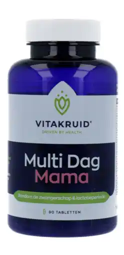 De Online Drogist Vitakruid multi dag mama tabletten 90tb aanbieding