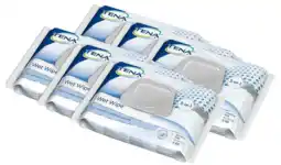 De Online Drogist Tena wet wipe met dispenser multi-verpakking 6x48st aanbieding