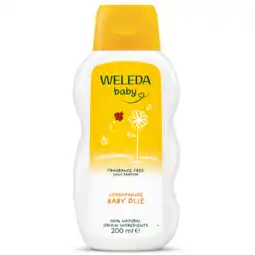 De Online Drogist Weleda baby calendula verzorgende olie 200ml aanbieding