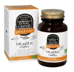 De Online Drogist Royal green turmeric complex capsules 60cp aanbieding