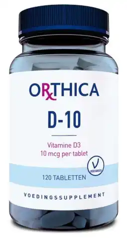 De Online Drogist Orthica d-10 tabletten 120tb aanbieding