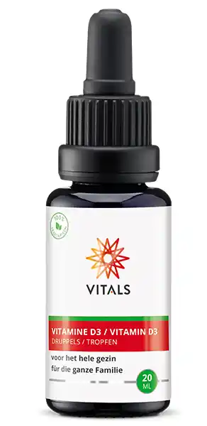 De Online Drogist Vitals vitamine d3 druppels 20ml aanbieding