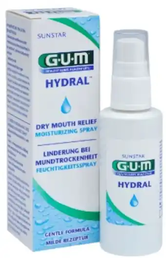 De Online Drogist Gum hydral dry mouth relief spray 50ml aanbieding