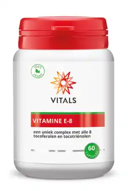 De Online Drogist Vitals vitamine e-8 capsules 60sg aanbieding