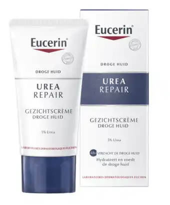 De Online Drogist Eucerin urea repair gezichtscrème 50ml aanbieding