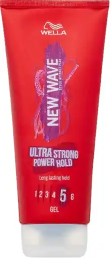 De Online Drogist Wella new wave ultrastrong power hold gel 200ml aanbieding