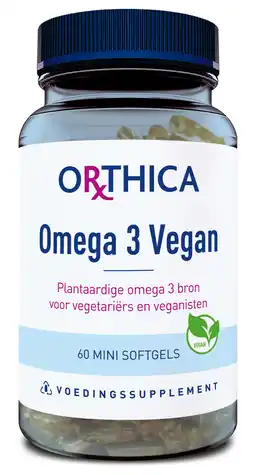 De Online Drogist Orthica omega-3 vegan softgels 60sg aanbieding