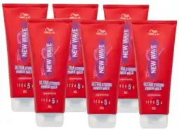 De Online Drogist Wella new wave ultra strong power hold gel voordeelverpakking 6x200ml aanbieding