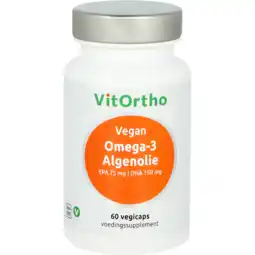 De Online Drogist Vitortho omega 3 algenolie softgels 60sg aanbieding