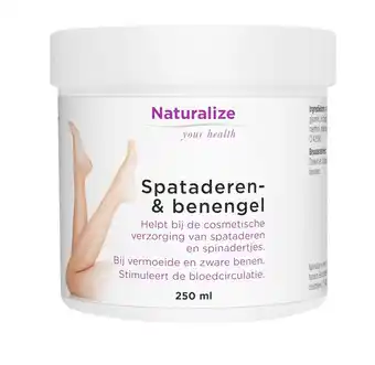 De Online Drogist Natusor naturalize spataderen- & benengel 250ml aanbieding