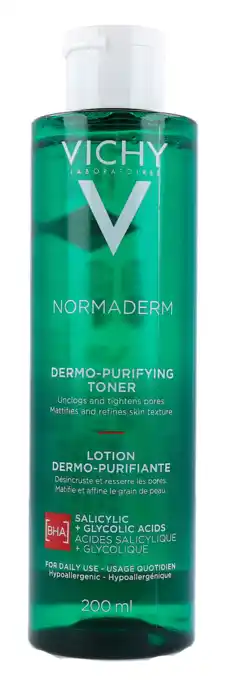 De Online Drogist Vichy normaderm zuiverende reinigingslotion 200ml aanbieding