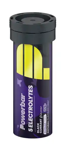 De Online Drogist Powerbar 5 electrolytes black currant bruistabletten 10tb aanbieding