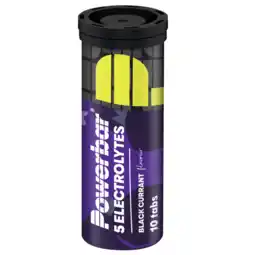 De Online Drogist Powerbar 5 electrolytes black currant bruistabletten 10tb aanbieding