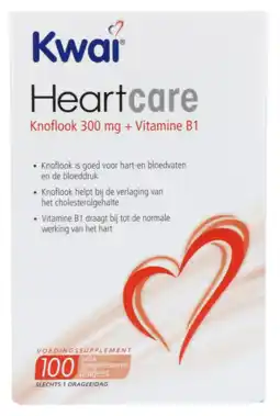 De Online Drogist Kwai heartcare 100st aanbieding