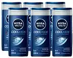 De Online Drogist Nivea men cool kick shower gel voordeelverpakking 6x250ml aanbieding