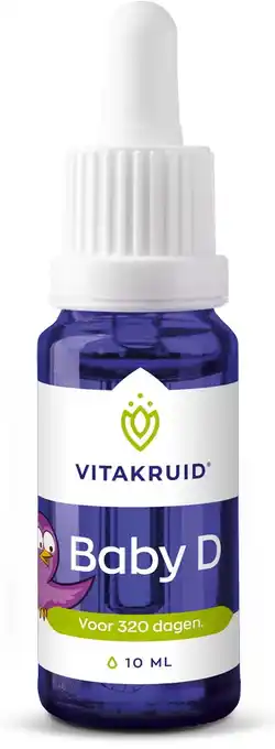 De Online Drogist Vitakruid vitamine d baby 10ml aanbieding