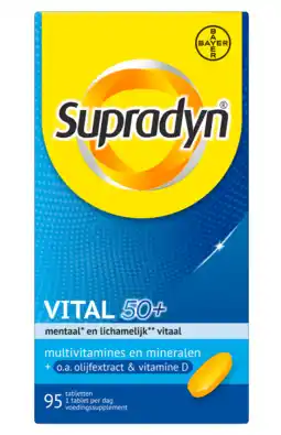 De Online Drogist Supradyn vital 50+ tabletten 95tb aanbieding