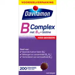 De Online Drogist Davitamon b-complex forte dragees 200tb aanbieding
