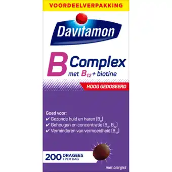 De Online Drogist Davitamon b-complex forte dragees 200tb aanbieding