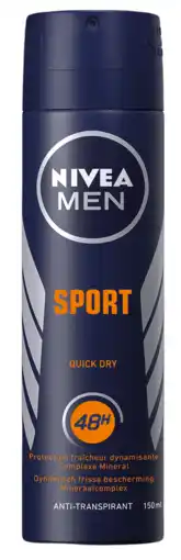 De Online Drogist Nivea men sport deodorant spray 150ml aanbieding