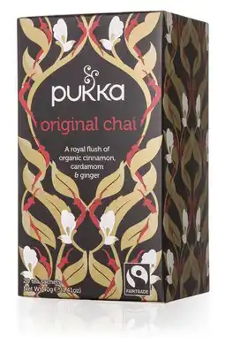 De Online Drogist Pukka original chai thee 20zk aanbieding