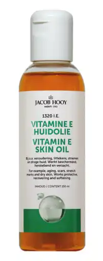 De Online Drogist Jacob hooy vitamine e huidolie 150ml aanbieding