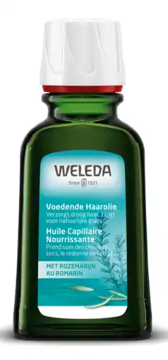 De Online Drogist Weleda haarolie voedend 50ml aanbieding