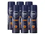De Online Drogist Nivea men sport deodorant spray voordeelverpakking 6x150ml aanbieding