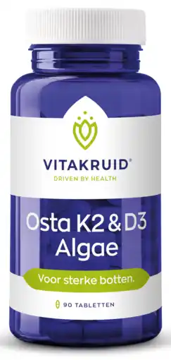 De Online Drogist Vitakruid osta k2 & d3 algae tabletten 90tb aanbieding