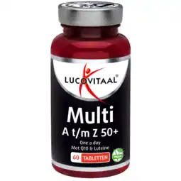 De Online Drogist Lucovitaal multi a t/m z 50+ tabletten 60tb aanbieding